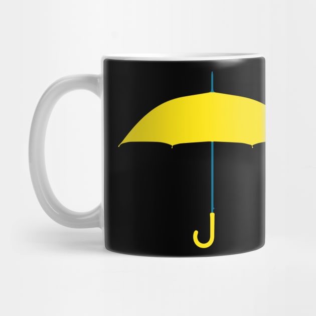 HIMYM Ted Mosby himym Yellow Umbrella by amalya